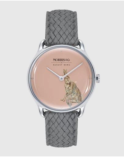 Morris & Co 30mm Forest Hare Watch