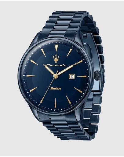 Maserati Tradizione Solar Blue Watch