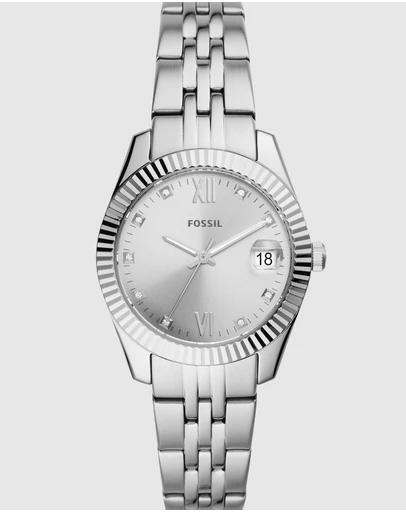 Scarlette Mini Silver-Tone Analogue Watch ES4897