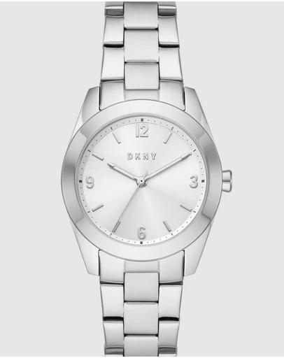 Nolita Silver-Tone Analogue Watch NY2872