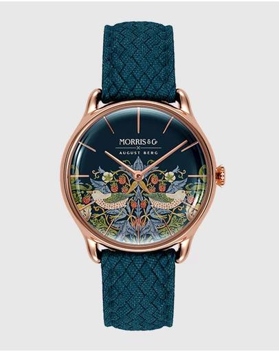 Morris & Co 30mm Strawberry Thief Watch