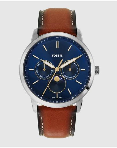 Fossil Neutra Minimalist Brown Watch FS5903