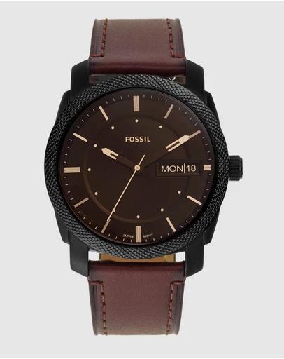 Fossil Machine Brown Watch FS5901