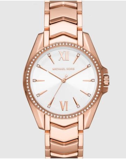 Contour White Analogue Watch P1018