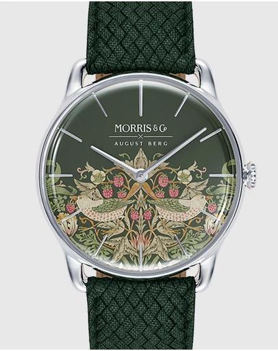 Morris & Co 38mm Strawberry Thief Watch