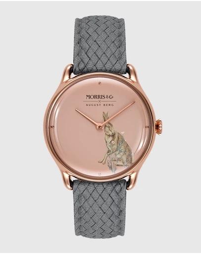 Morris & Co 30mm Forest Hare Watch