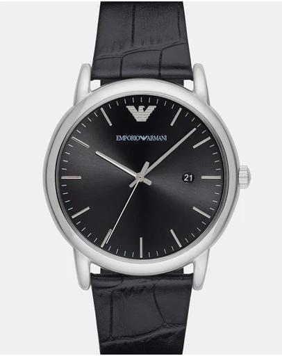 Silver Men's Analogue Watch