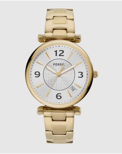 Fossil Carlie Gold Watch ES5159