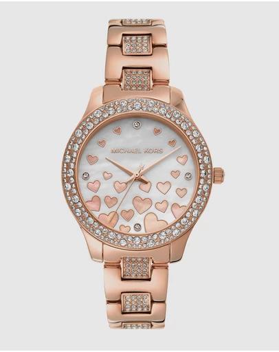 Michael Kors Liliane Rose Gold Watch MK4597