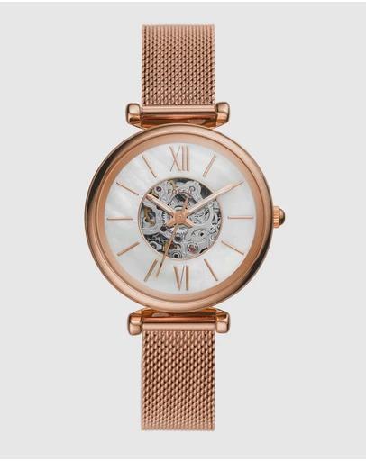 Carlie Mini Me Rose Gold-Tone Analogue Watch ME3188