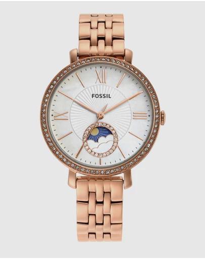Fossil Jacqueline Rose Gold Watch ES5165