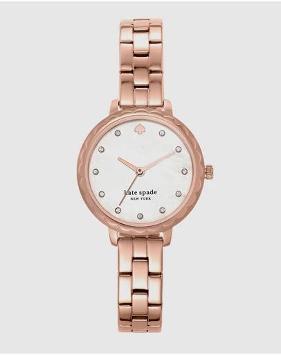 Morningside Rose Gold-Tone Analogue Watch KSW1555