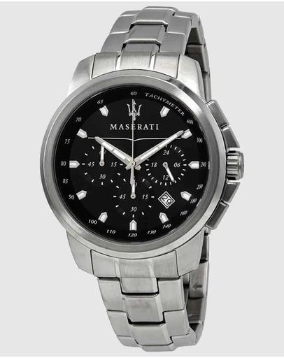 Successo 44mm Silver Chronograph