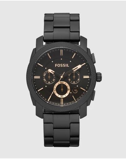 Machine Black Chronograph Watch FS4682IE