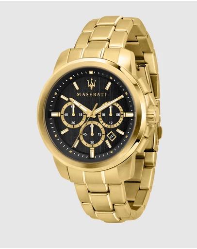 Successo 44mm Gold Chronograph