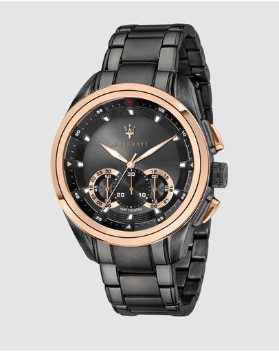 Traguardo Gunmetal Bracelet Watch