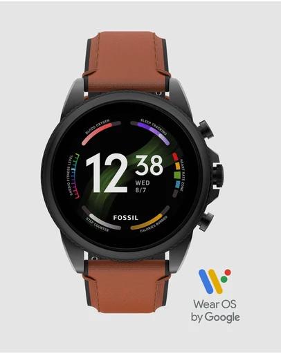 Fossil GEN 6 Brown Smartwatch FTW4062