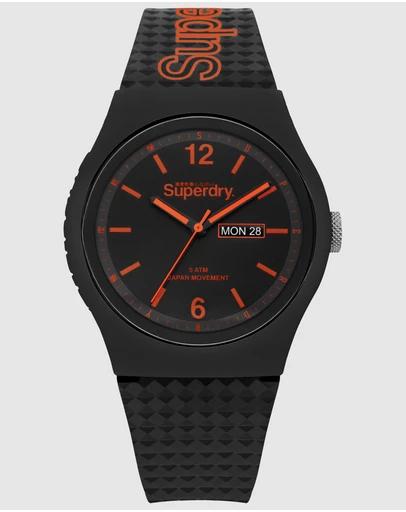Urban Black Date Watch