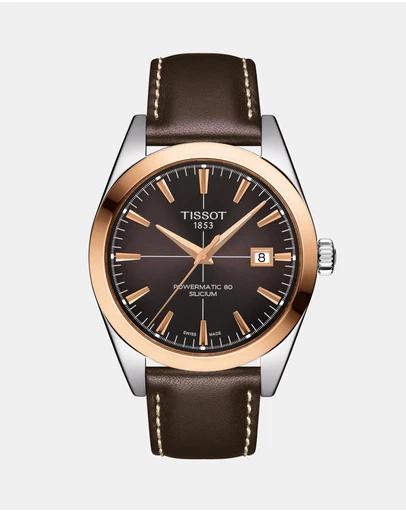 Gentleman Automatic Silicium 18K Gold Bezel