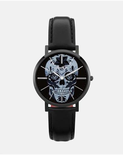 Midnight Sugar Skull 34mm