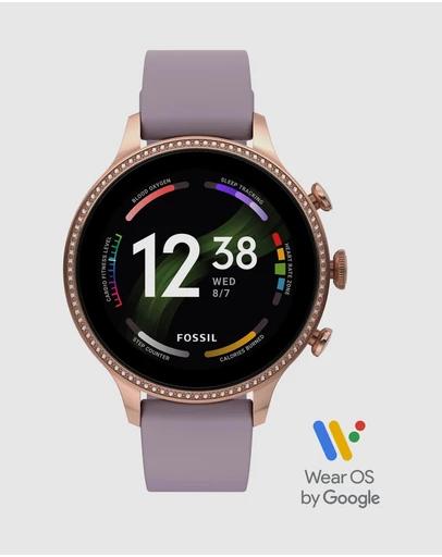 Fossil GEN 6 Purple Smartwatch FTW6080