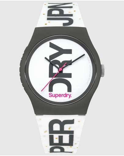 Urban Glitter White Watch