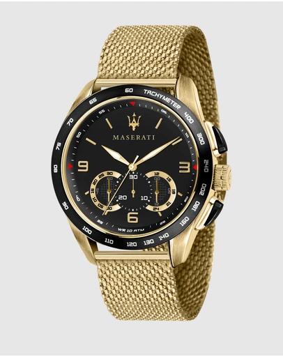Traguardo 45mm Gold Chronograph
