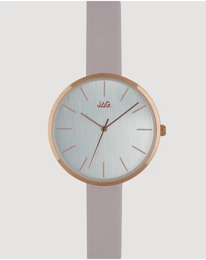Julia Silver Dial Pale Rose Strap 36 mm