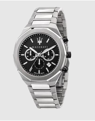 Maserati Stile Silver Chronograph