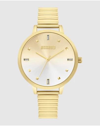 Missguided Gold Expander