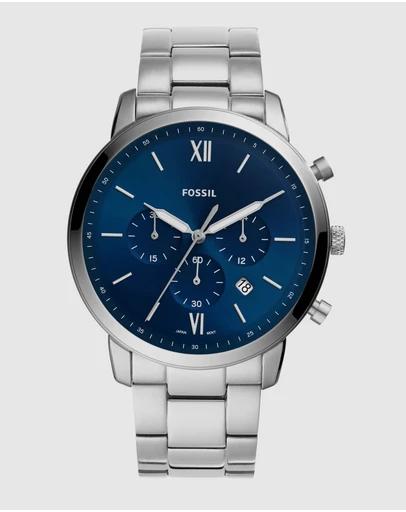 Neutra Silver-Tone Chronograph Watch FS5792