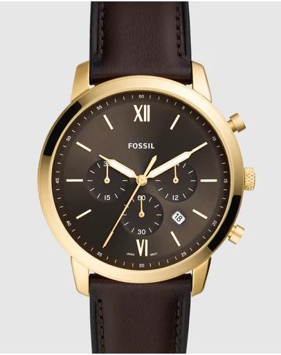 Neutra Brown Chronograph Watch FS5763