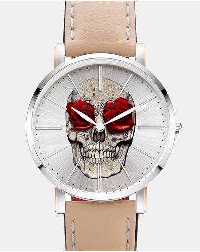 Art Series Skull & Rose Watch