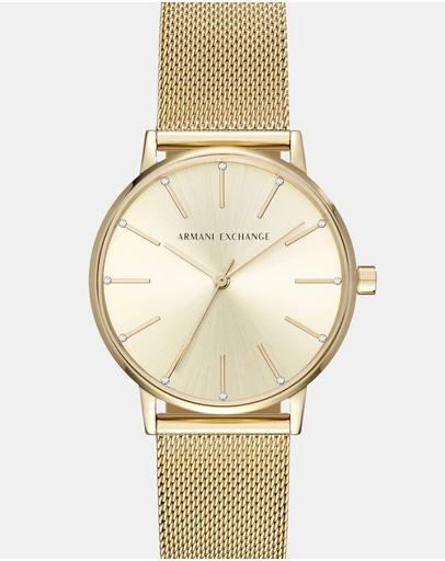 Gold-Tone Women's Analogue Watch
