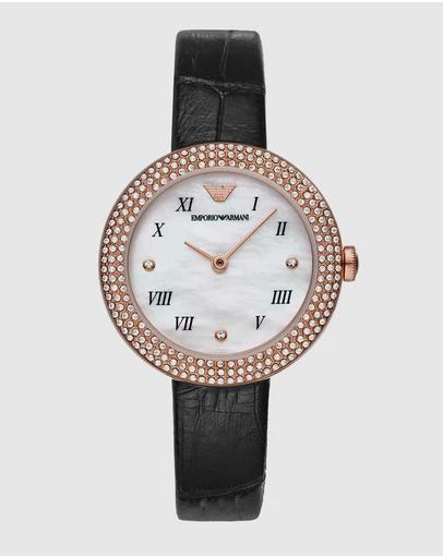 Black Analogue Watch