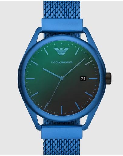 Blue Analogue Watch AR11328