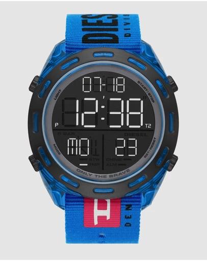 Crusher Blue Digital Watch
