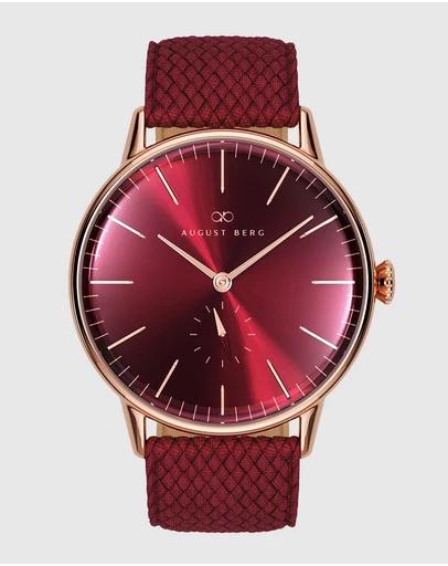 Serenity 40mm Burgundy Watch