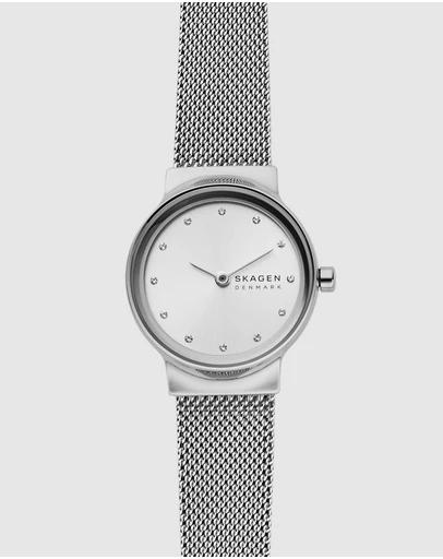 Freja Silver-Tone Analogue Watch SKW2715