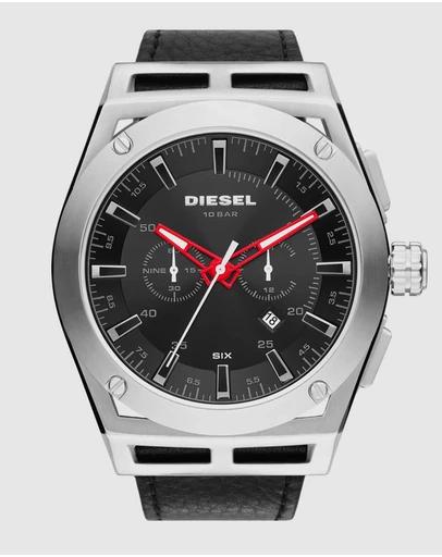 Timeframe Black Chronograph Watch DZ4543