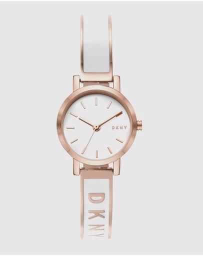 Soho Two Tone Analogue Watch NY2960