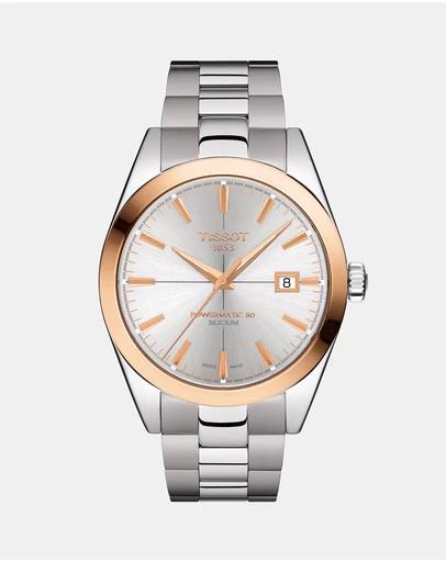 Gentleman Automatic Silicium 18K Gold Bezel