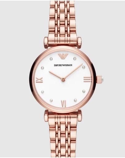 Rose Gold-Tone Analogue Watch
