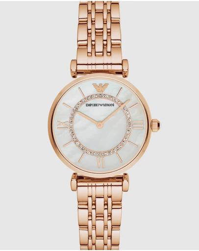 Gold-Tone Women's Analogue Watch