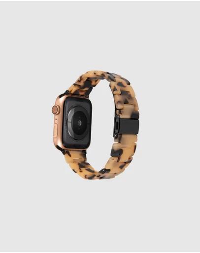 Rosetta Watch Strap Light Tortoise Shell