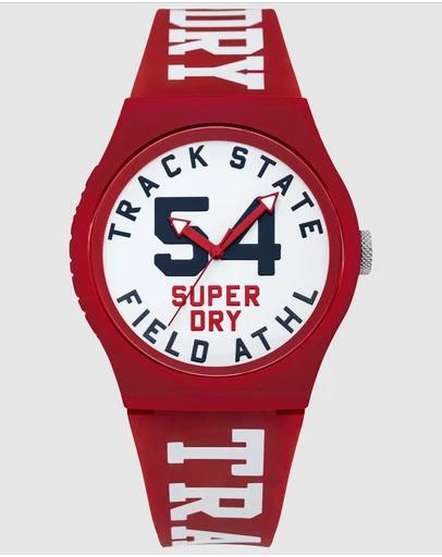 Urban Track and Field Red Watch