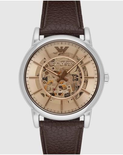 Brown Men's Analogue Watch
