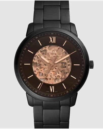 Neutra Black Analogue Watch