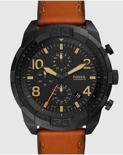 Bronson Brown Chronograph Watch FS5714