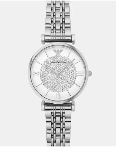 Silver Women's Analogue Watch